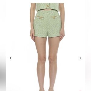 Alexia Admor Tweed shorts